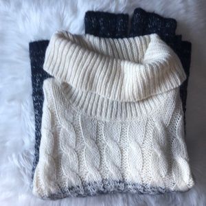 RALPH LAUREN KNITTED TURTLENECK SWEATER